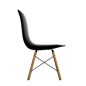 Eames Plastic Side Chair DSW von Vitra