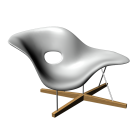 La Chaise seating sculpture by Vitra