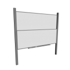 Whiteboard sliding