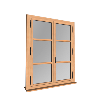 Single-glazed window