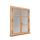 Single-glazed window for your 3d room design