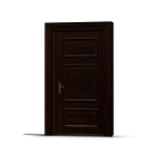 Wooden door for your 3d room design