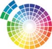 Das Farbrad zeigt wie Wandfarbe in Harmonie, d.h. mit benachbarten Farben zu einem ausgewogenen Wohnstyling kombiniert wird.     © Dulux