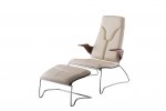Der Stresemann High Lounge Chair inklusive Footstool     © Atelier Schneeweiss 