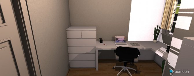 Raumgestaltung Arbeits-Chill-Zimmer in der Kategorie Ankleidezimmer