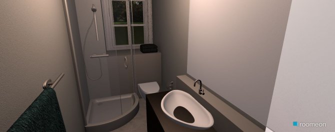 Raumgestaltung Bad in der Kategorie Ankleidezimmer