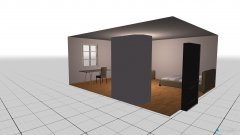 Raumgestaltung Grundrissvorlage Quadrat in der Kategorie Ankleidezimmer