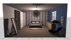 Raumgestaltung schlafzimmer in der Kategorie Ankleidezimmer