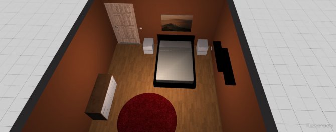 Raumgestaltung Schlafzimmer in der Kategorie Ankleidezimmer