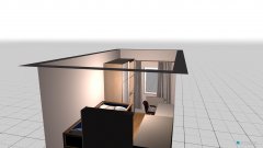 Raumgestaltung Arbeitszimmer V1 in der Kategorie Arbeitszimmer