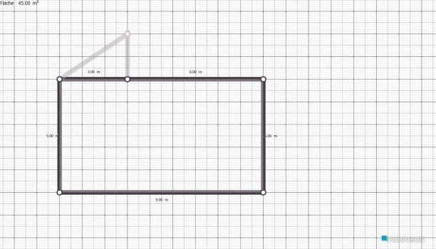 Raumgestaltung Grundrissvorlage Quadrat in der Kategorie Arbeitszimmer