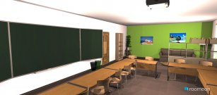 Raumgestaltung Klassenzimmer02 in der Kategorie Arbeitszimmer