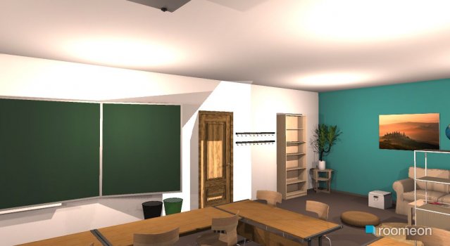 Raumgestaltung Klassenzimmer03 in der Kategorie Arbeitszimmer