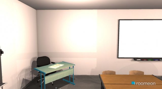 Raumgestaltung Klassenzimmer06 in der Kategorie Arbeitszimmer