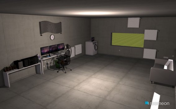 Raumgestaltung TimsHouse1 in der Kategorie Arbeitszimmer