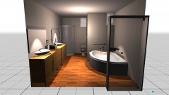 Raumgestaltung baño in der Kategorie Badezimmer