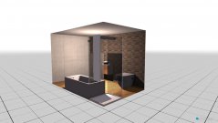 Raumgestaltung Bad 1 Plan in der Kategorie Badezimmer