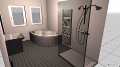 Raumgestaltung Bad EG in der Kategorie Badezimmer