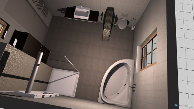 Raumgestaltung Bad neuer Raum in der Kategorie Badezimmer