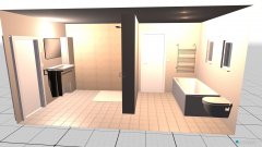 Raumgestaltung Bad Unten in der Kategorie Badezimmer