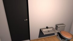 Raumgestaltung Bad V1 in der Kategorie Badezimmer