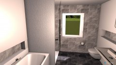Raumgestaltung Bad Version 2 in der Kategorie Badezimmer