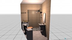 Raumgestaltung bad1 in der Kategorie Badezimmer