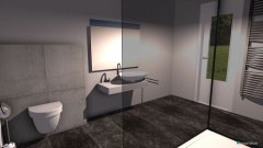 Raumgestaltung Bad1 in der Kategorie Badezimmer