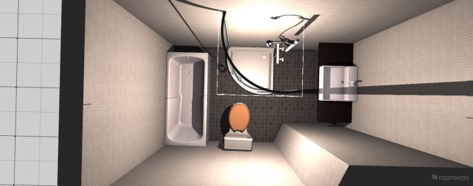 Raumgestaltung Bad_1 in der Kategorie Badezimmer
