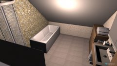 Raumgestaltung bad  in der Kategorie Badezimmer