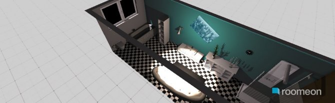 Raumgestaltung Badezimmer 1 in der Kategorie Badezimmer