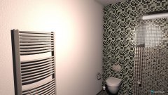 Raumgestaltung Badezimmer Deluxezimmer in der Kategorie Badezimmer