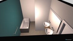 Raumgestaltung Badezimmer OG in der Kategorie Badezimmer