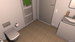 Raumgestaltung Badezimmer OG in der Kategorie Badezimmer