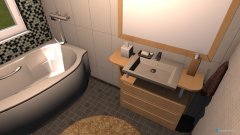 Raumgestaltung Badezimmer in der Kategorie Badezimmer