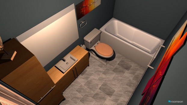 Raumgestaltung Basement Bathroom in der Kategorie Badezimmer