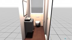 Raumgestaltung Gäste WC in der Kategorie Badezimmer