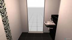 Raumgestaltung Gaestebad in der Kategorie Badezimmer