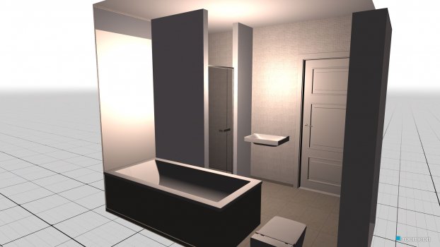 Raumgestaltung GQ Bad in der Kategorie Badezimmer