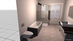 Raumgestaltung Großes Bad in der Kategorie Badezimmer