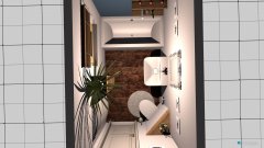 Raumgestaltung Grundrissvorlage Bad in der Kategorie Badezimmer