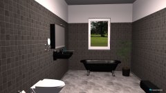 Raumgestaltung Grundrissvorlage Bad in der Kategorie Badezimmer