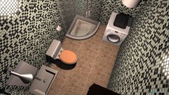 Raumgestaltung kupatilo in der Kategorie Badezimmer