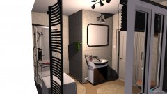 Raumgestaltung lazienka i pralnia in der Kategorie Badezimmer