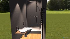 Raumgestaltung Neues Bad in der Kategorie Badezimmer
