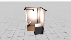 Raumgestaltung Small Bathroom in der Kategorie Badezimmer