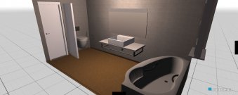 Raumgestaltung wc in der Kategorie Badezimmer