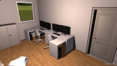 Raumgestaltung Büro Variante 4 in der Kategorie Büro