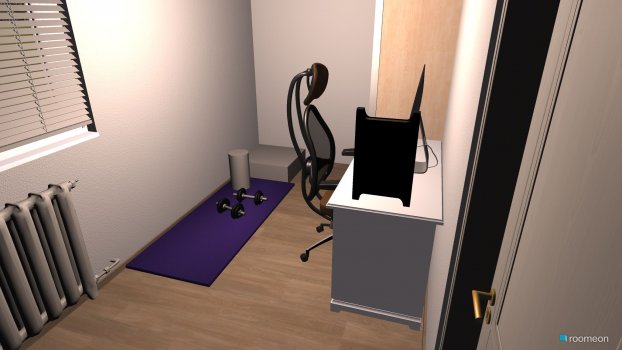 Raumgestaltung Kleines Zimmer2 in der Kategorie Büro