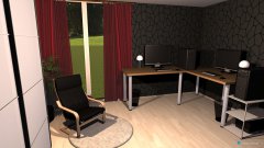 Raumgestaltung PC Zimmer in der Kategorie Büro